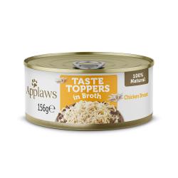 Applaws Taste Toppers con caldo latas para perros 6 x 156 g - Pollo