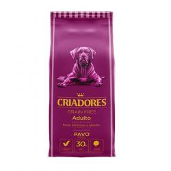 Criadores Adulto Grain Free Pavo pienso para perros de raza mediana y grande