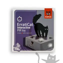 FOFOS  de Movimiento Interactivo para gatos - 17,7 x 17,7 x 6,5 cm
