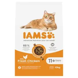 IAMS Advanced Nutrition Senior Cat 11+ con pollo - 10 kg