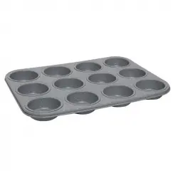Masterchef MCA-MUF12 MyWave Molde 12 Cupcakes Rectangular para Hornear