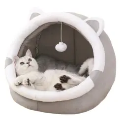 MCBOSON Nido de gato semicerrado - 1 pieza