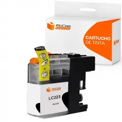 Pccom Essential Brother Lc223/lc221 Cartucho Tinta Compatible Negro