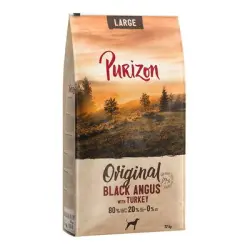 Purizon Large Black Angus con pavo - 12 kg