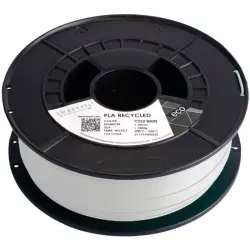 Smartfil PLA Recycled Filamento 3D Fabricado con PLA Reciclado 1.75mm 1000g Cold White