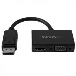 Startech Adaptador DisplayPort a HDMI o VGA hasta 1920x1200 o 1080p