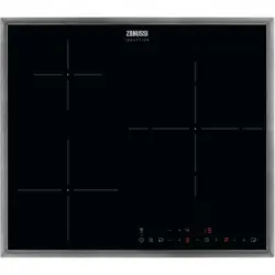 Zanussi ZITN633X Placa de Inducción 3 Zonas 60cm Negra