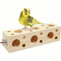 ZooVenture  masticable de madera de pino para loros y periquitos - Rectángulo