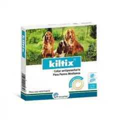 Kiltix Collar antiparasitario para perros Mediano