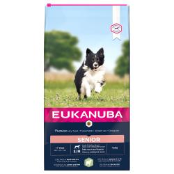 Pienso para perros adultos y senior Eukanuba + 7 cordero y arroz 12 Kg