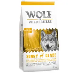 Wolf of Wilderness Sunny Glade con venado - 12 kg
