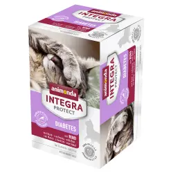 Animonda Integra Protect Adult Diabetes 6 x 100 g para gatos - Vacuno