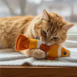 BAM! Peluche Pez Payaso con Catnip para gatos