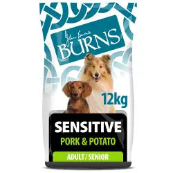 Burns Sensitive+ con cerdo y patata - 12 kg