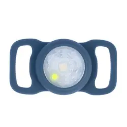 Colgante con Luz Nomad Tales Bloom para el collar o el arnés - azul