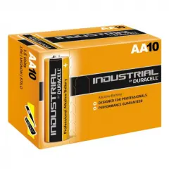 Duracell Industrial LR06 Pack 10 Pilas Alcalinas AA 1.5V