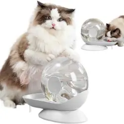 IntiMeg Fuente de agua automática para gatos y perros - 1 pieza