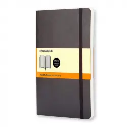 Moleskine Classic Cuaderno A5 192 Hojas Páginas Rayadas Tapa Blanda Negro