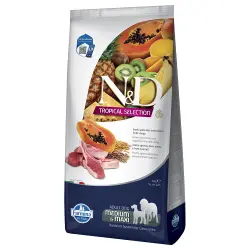 N&D Dog Tropical Selection Adult Medium/Maxi con cordero - 10 kg