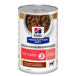 Pack Comida Húmeda Hills Prescription diet Onc Care para perros de Pollo y Vegetales 12x354gr