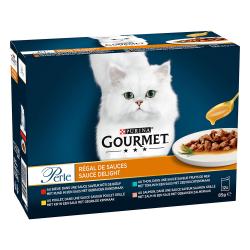 Purina Gourmet Perle en sobres 12 x 85 g - Delicias en salsa