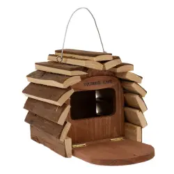 TIAKI comedero para ardillas - 25 x 16 x 15 cm (L x An x Al)