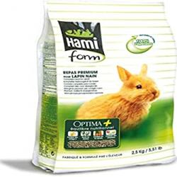 Hami Form Optima+ Pienso Conejo Enano 2.5 Kg.