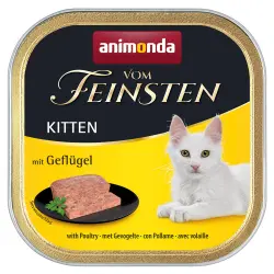 Animonda vom Feinsten Kitten en tarrinas - 6 x 100 g - Con ave