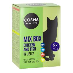 Cosma Original en bolsitas 6 x 100 g - Pack mixto: 4 variedades