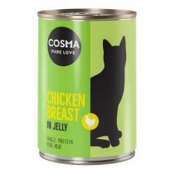 Cosma Original en gelatina  6 x 400g - Pollo