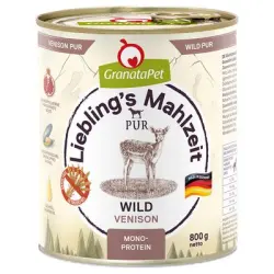GranataPet Liebling's Mahlzeit  6 x 800 g - Venado