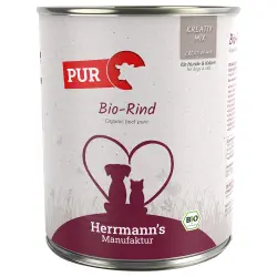 Herrmanns Bio Carne pura 6 x 800 g - Vacuno ecológico