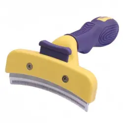 IntiMeg Cepillo anti-caída para gatos - Púrpura