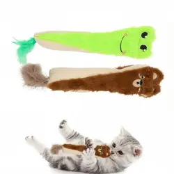 IntiMeg Peluche para gatito - Oso y rana