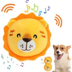 MCBOSON Peluche interactivo para perros - León