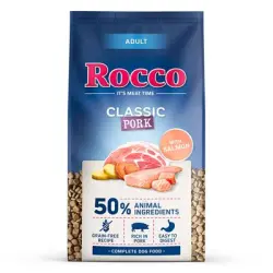 Rocco Classic Adult cerdo con salmón - 10 kg