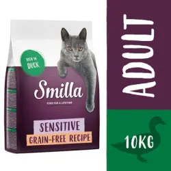 Smilla Adult Sensitive sin cereales con pato - 10 kg