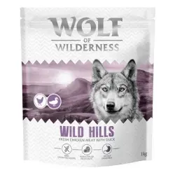 Wolf of Wilderness Adult "Wild Hills" Pato (superventas) - 1 kg - Receta nueva