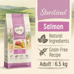 Feringa Adult Sterilised salmón - NUEVO: 6,5 kg