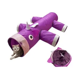 FurryFusion Túnel de peluche para gatos - Artículo 1