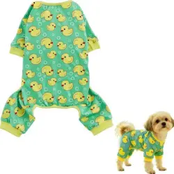 HausPets Paquete de 1 body postoperatorio para perro/gato (talla L) - Verde