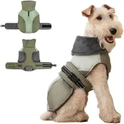 IntiMeg Chaleco impermeable y cálido para perros - L
