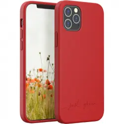 Just Green Carcasa Roja Biodegradable para iPhone 12/12 Pro