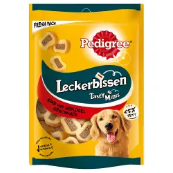 Pedigree Tasty Bites snacks para perros - Chewy Slices con buey 155 g