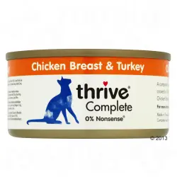 Thrive Complete 6 x 75 g - Pechuga de pollo y pavo