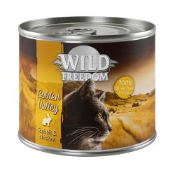 Wild Freedom Adult 6 x 200 g - Golden Valley - Conejo y pollo