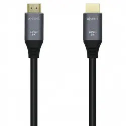 Aisens Cable HDMI V2.1 Macho/Macho 3m Gris/Negro