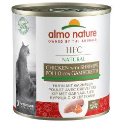 Almo Nature HFC 6 x 280 g - Pollo y gambas