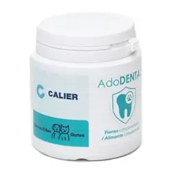 Calier Ado Dental Higiene Dental Para Perros y Gatos en Polvo, 60 gr