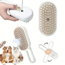 IntiMeg Cepillo de vapor 3 en 1 para mascotas - Artículo 1